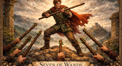 Сімка жезлів - значення карти Таро