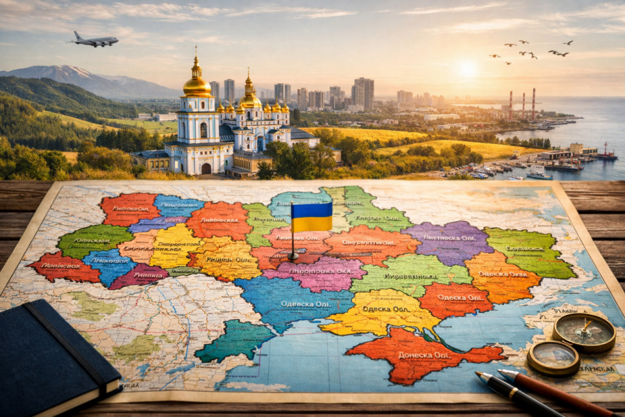 Скільки областей в Україні