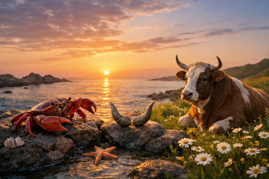 Сумісність Рака і Тельця