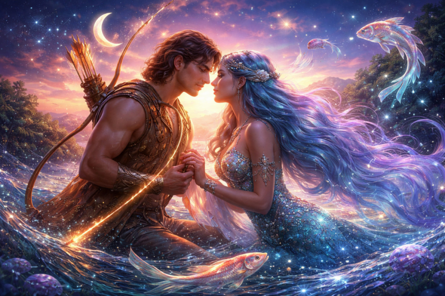 Совместимость Стрельца и Рыб