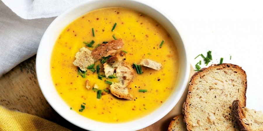 Суп пюре з гарбуза — як у ресторані