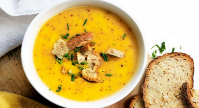 Суп пюре из тыквы – как в ресторане Суп пюре из тыквы – как в ресторане