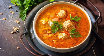 Суп с фрикадельками простой рецепт