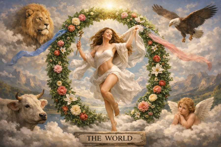 Мир - значение карты Таро