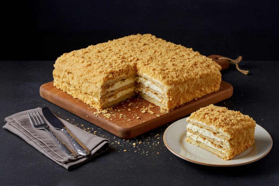 Торт Наполеон калорийность