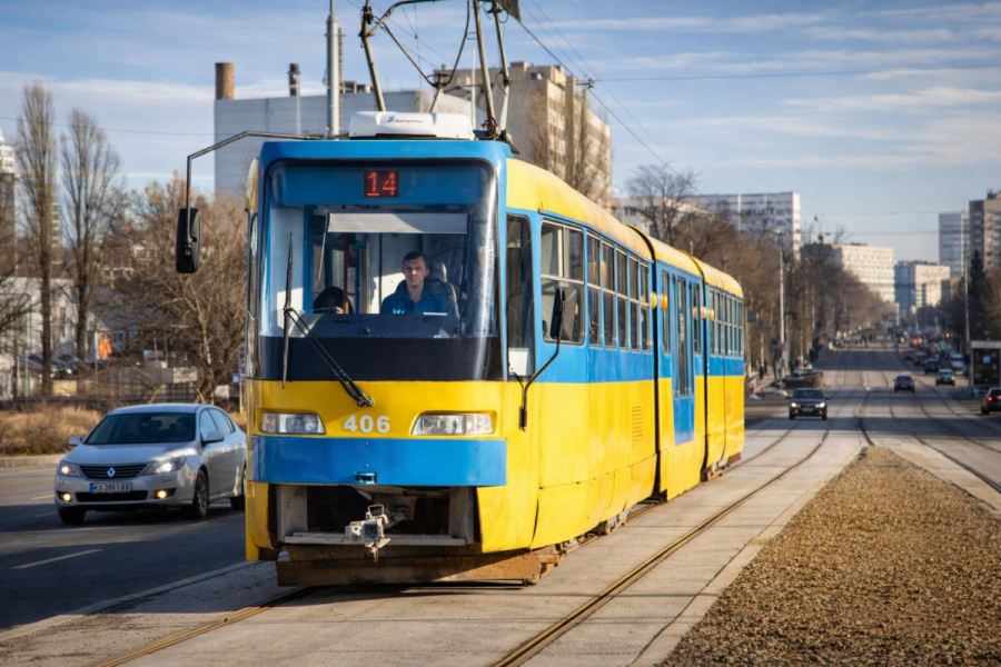 Трамвай 14 Київ