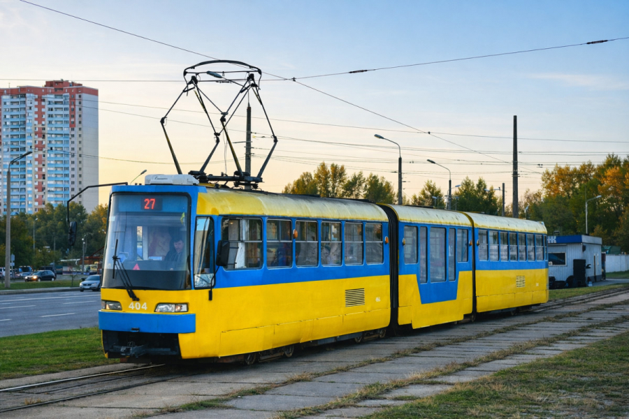 Трамвай 27 Киев