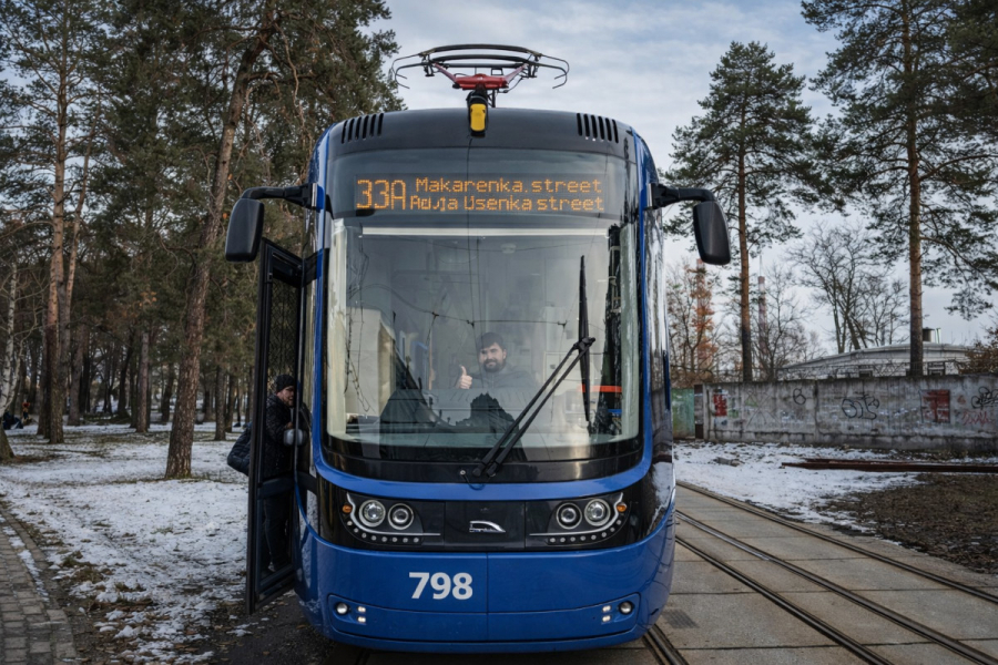 Трамвай 33 Киев