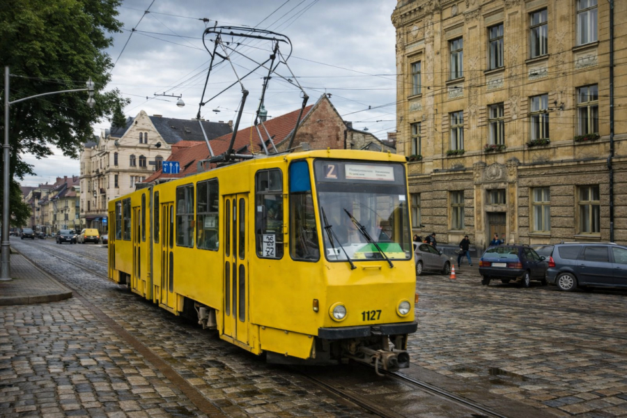 Трамвай 7 Львов
