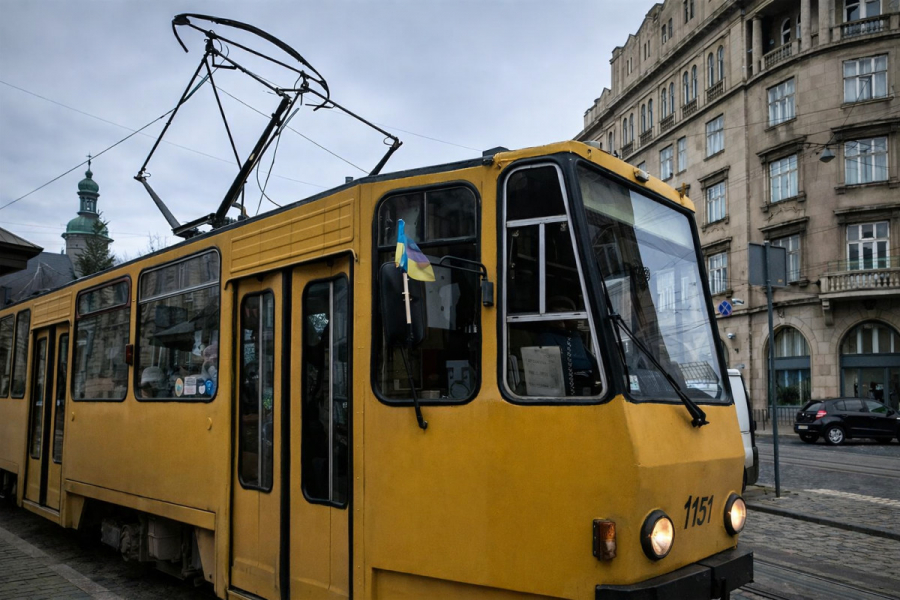 Трамвай 8 Львов