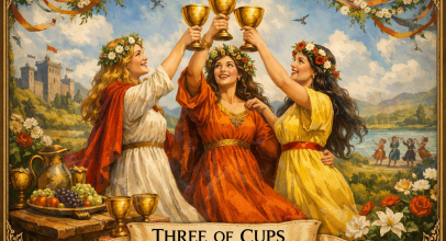 Трійка кубків - значення карти Таро