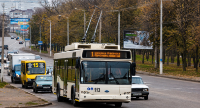 Троллейбус 1 Кропивницкий