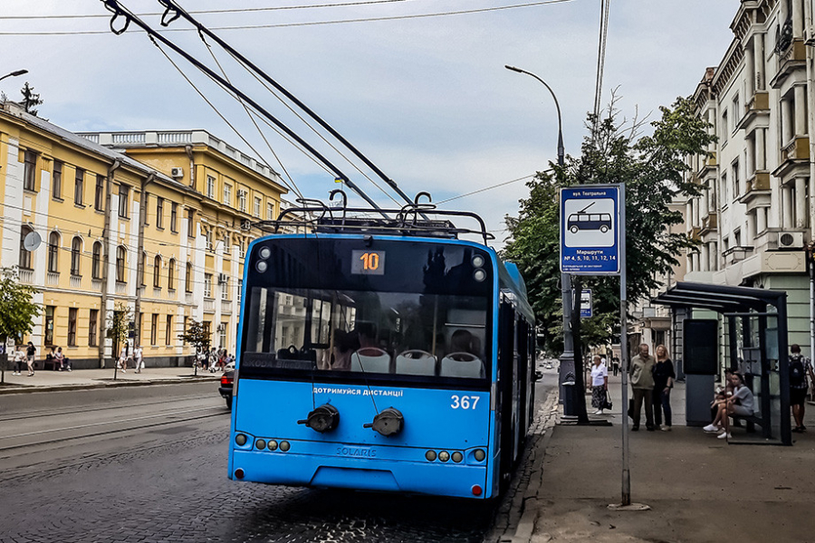 Тролейбус 10 Вінниця