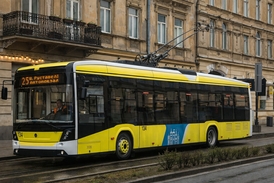 Тролейбус 25 Львів