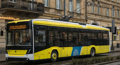 Троллейбус 25 Львов