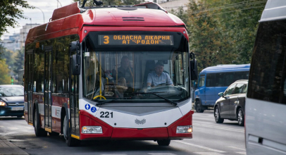 Тролейбус 3 Івано-Франківськ