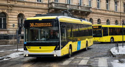 Троллейбус 30 Львов