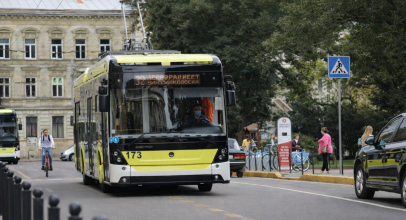 Троллейбус 32 Львов