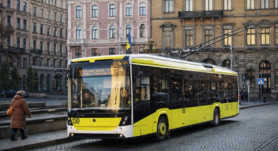 Троллейбус 33 Львов