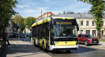 Троллейбус 38 Львов