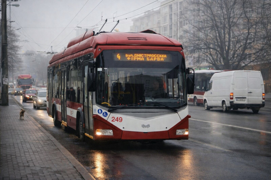 Тролейбус 4 Івано-Франківськ