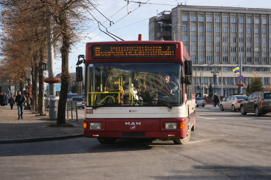 Тролейбус 5 Івано-Франківськ