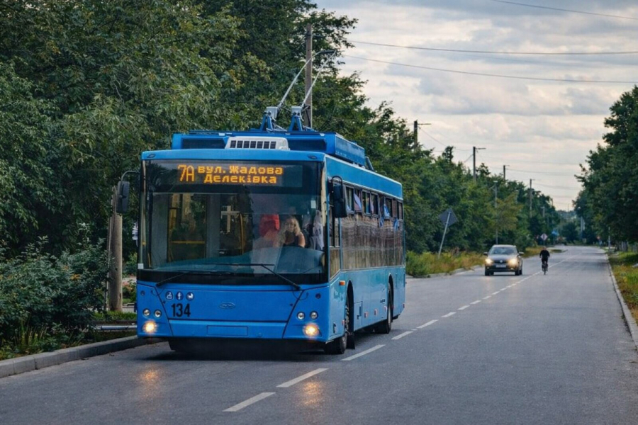 Тролейбус 7А Хмельницький