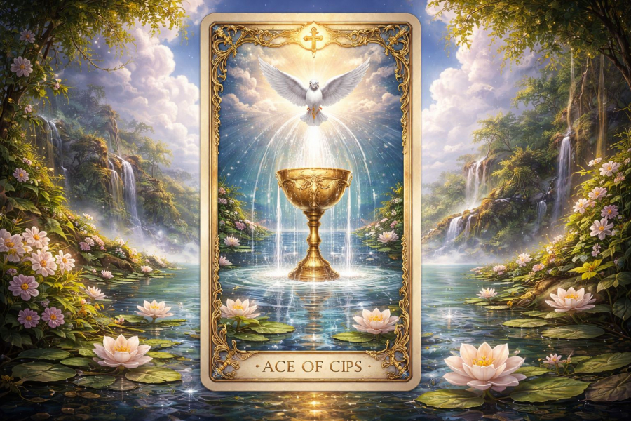 Туз кубків - значення карти Таро