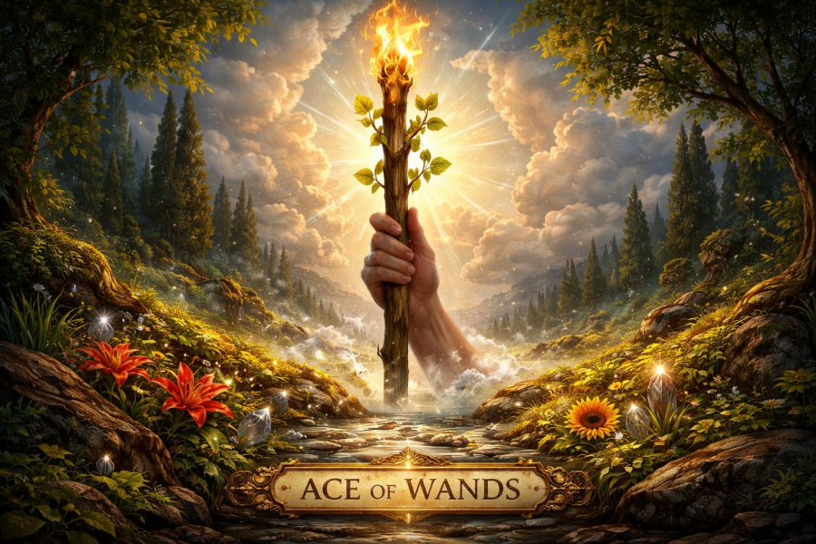 Туз жезлів - значення карти Таро