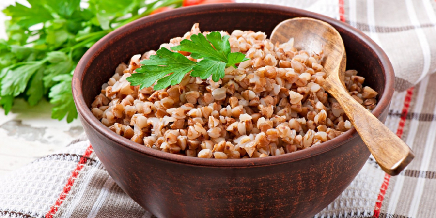 Варена гречка з маслом калорійність