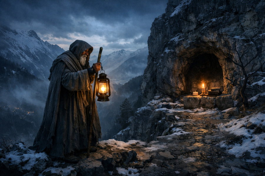 Відлюдник - значення карти Таро