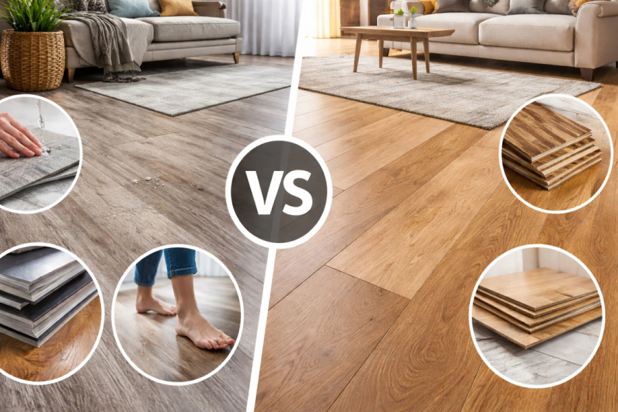 Вінілова підлога або ламінат що краще