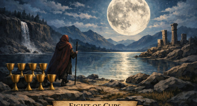 Вісімка кубків - значення карти Таро