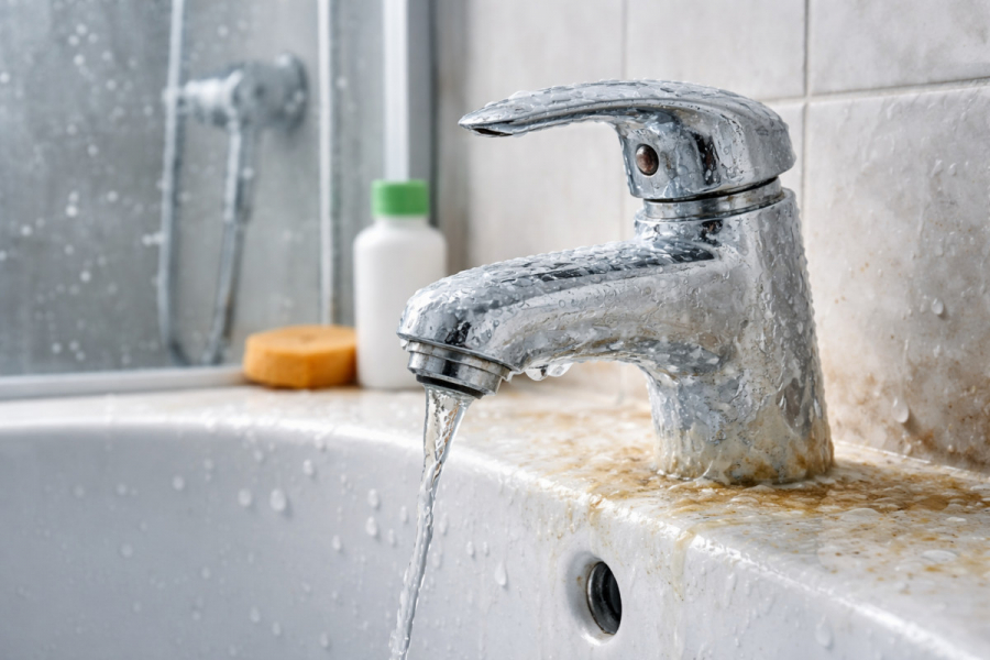 Як позбутися вапняного нальоту у ванній кімнаті