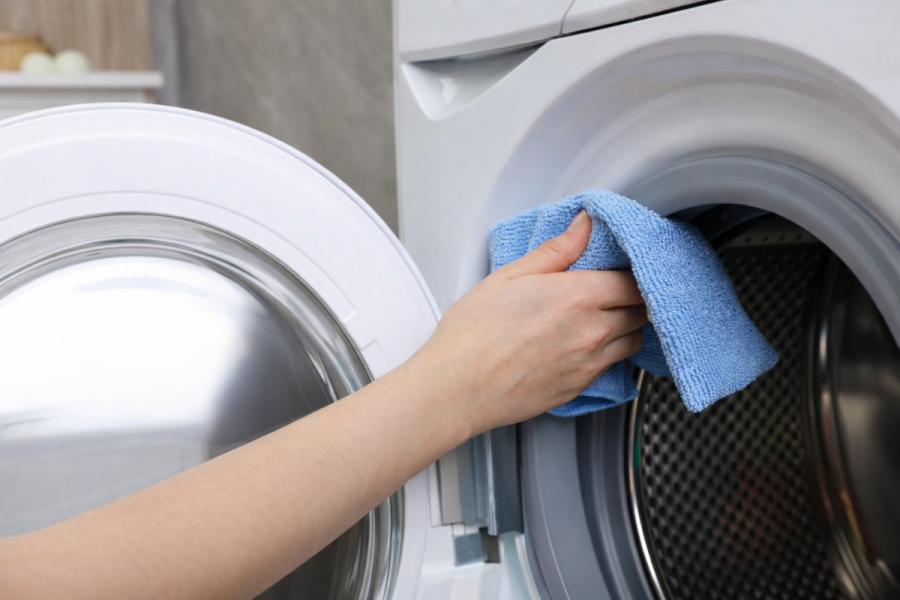 Як усунути запах з пральної машини