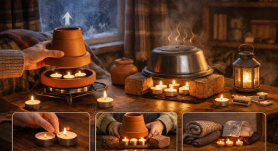Як використовувати свічки для обігріву кімнати
