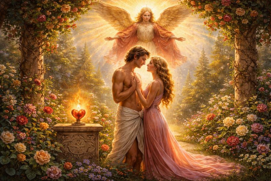 Закохані - значення карти Таро