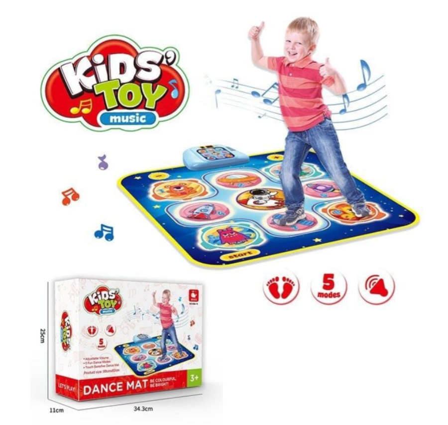 Килимок музичний 666-18 Dance Mat 95х80см