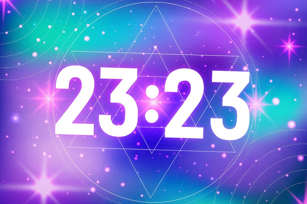 на годиннику з'являється 23:23