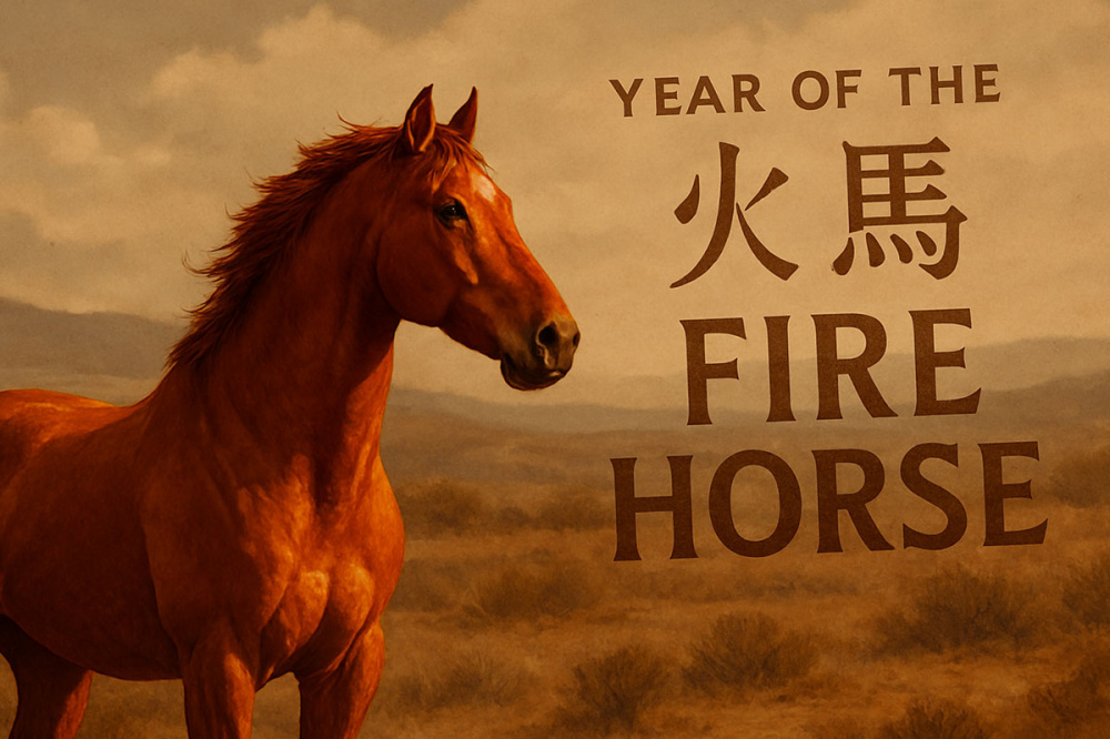 цвета в год Огненной Лошади