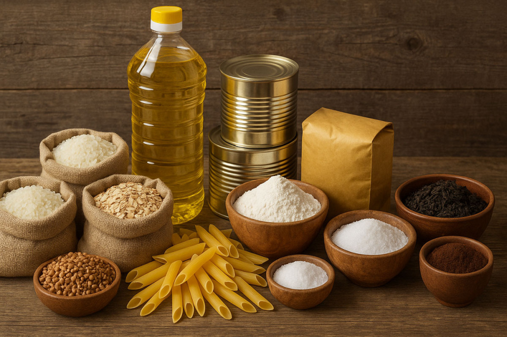 Список первоочередных пищевых продуктов