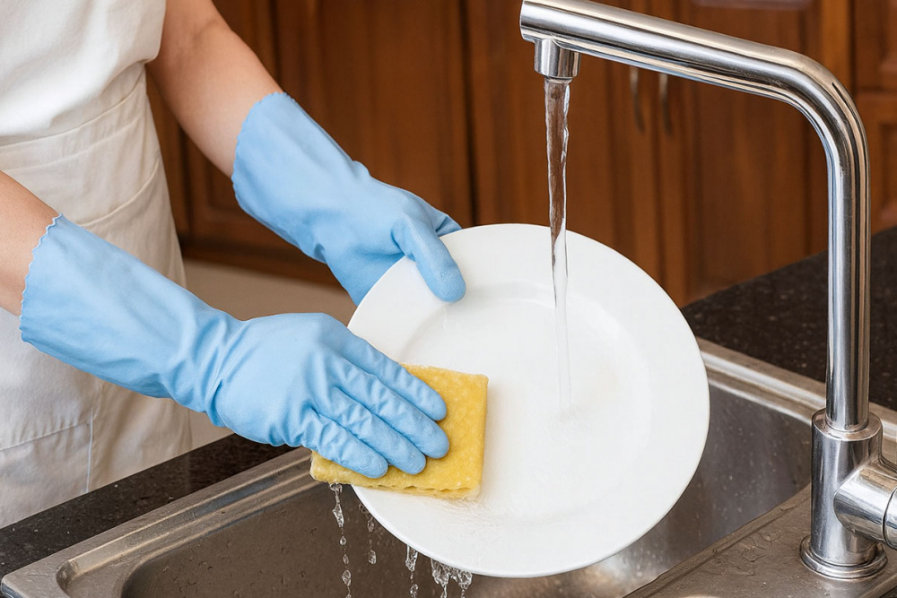 Миття посуду як час для роздумів