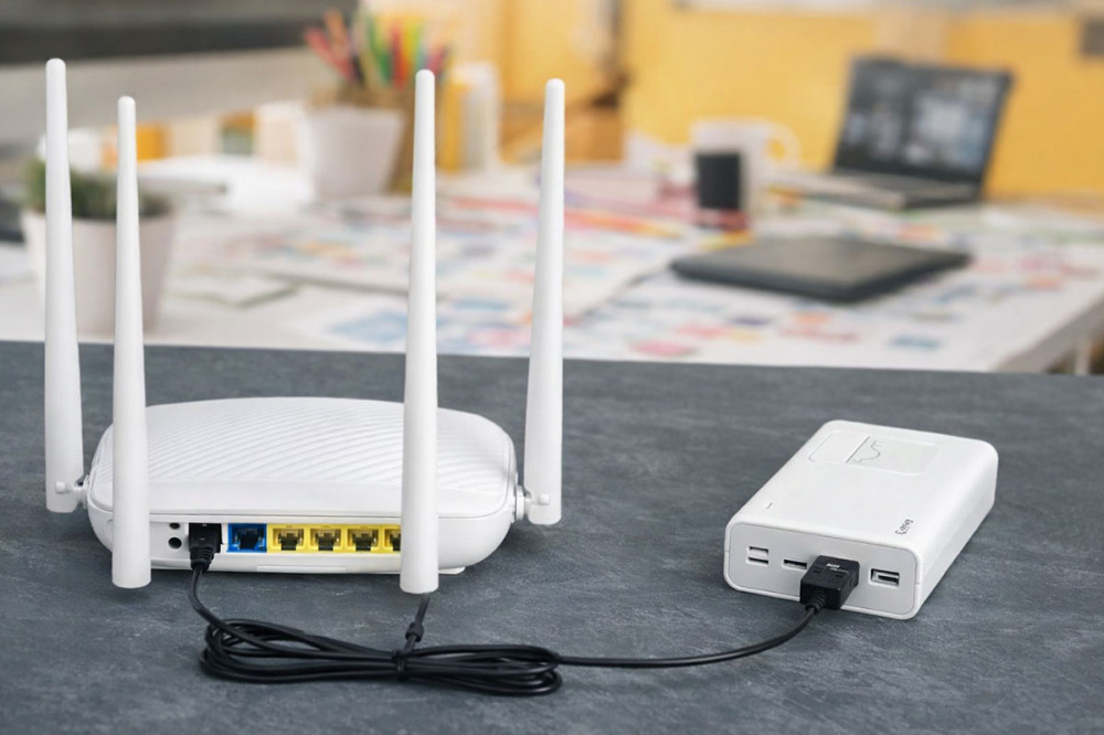 Живлення маршрутизатора від повербанка який USB кабель підходить