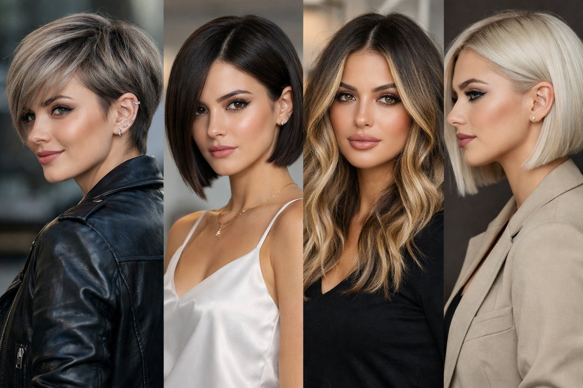 Современные женские стрижки 