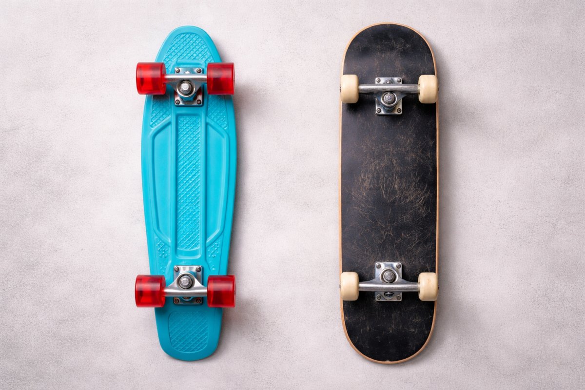 Чим відрізняється від скейтборду?