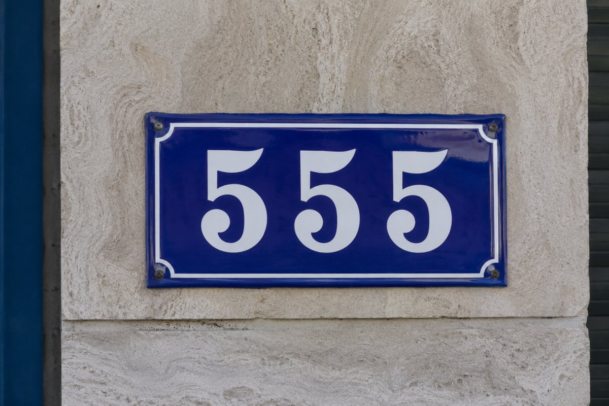 Число 555 и резкие изменения