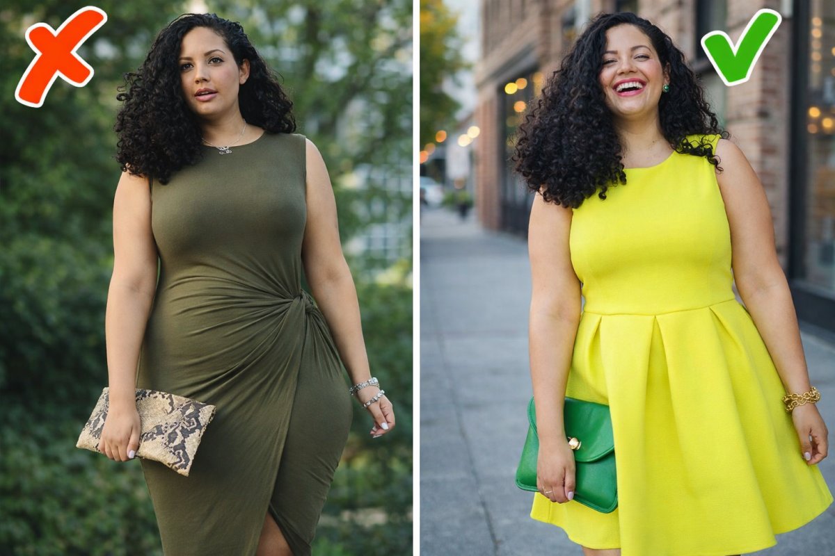 Чому правильна сукня візуально стройнить Чому правильна сукня візуально стройнить