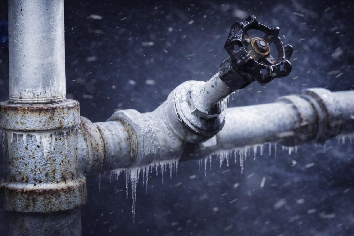 Де труби замерзають найчастіше