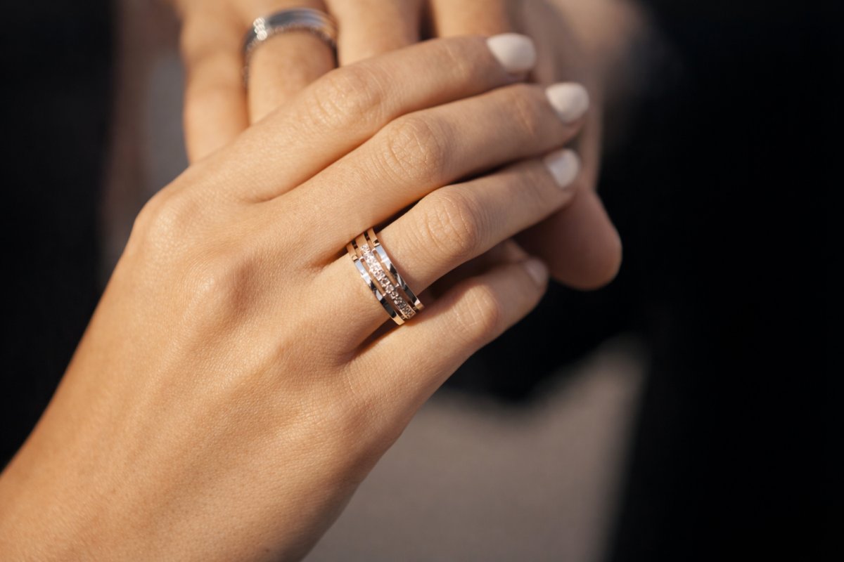 Кольца с камнями