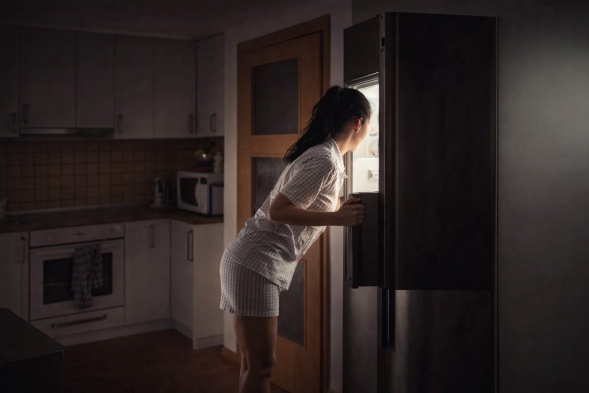 переїдання у вечірній час